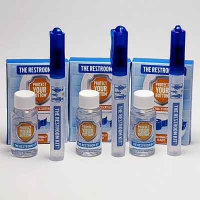 The Restroom Kit - mist spray hand sanitizer - essential sanitary item - restroom toiletries